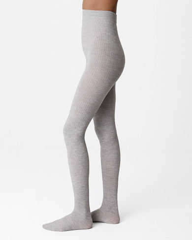 Diana Ribbed Wool Tights