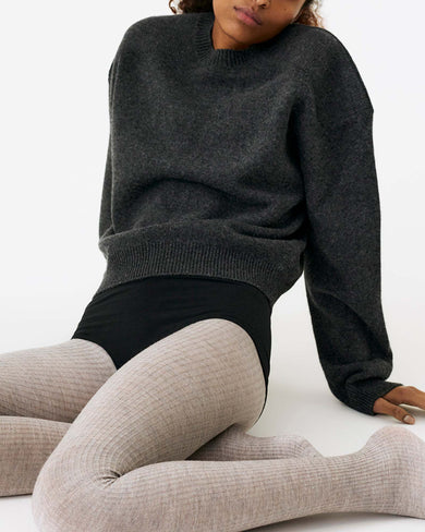 Diana Ribbed Wool Tights