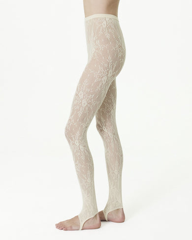 Rosa Lace Stirrup Leggings
