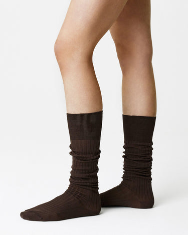 Loelle Ribbed Knee-Highs