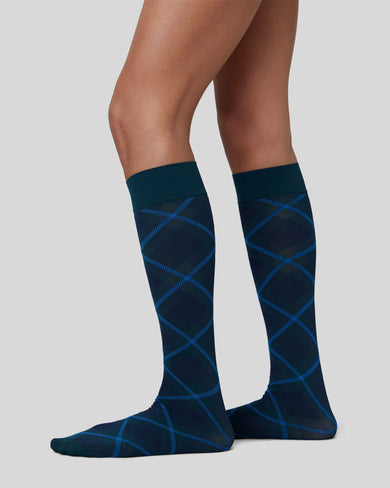 250210_25_BLANK_Franka_BLANK_Check_BLANK_Knee-highs_BLANK_Deep_BLANK_Green_428